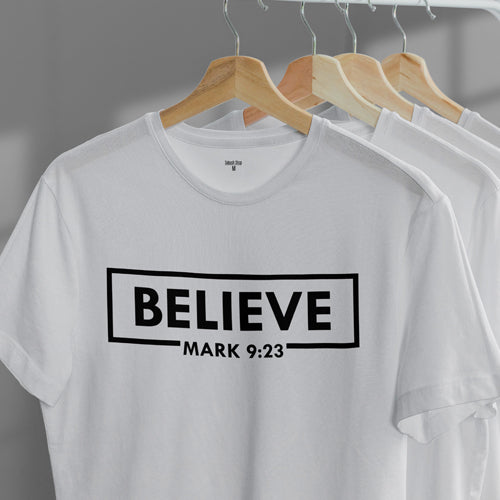 Short Sleeve T-shirts (Unisex) Believe